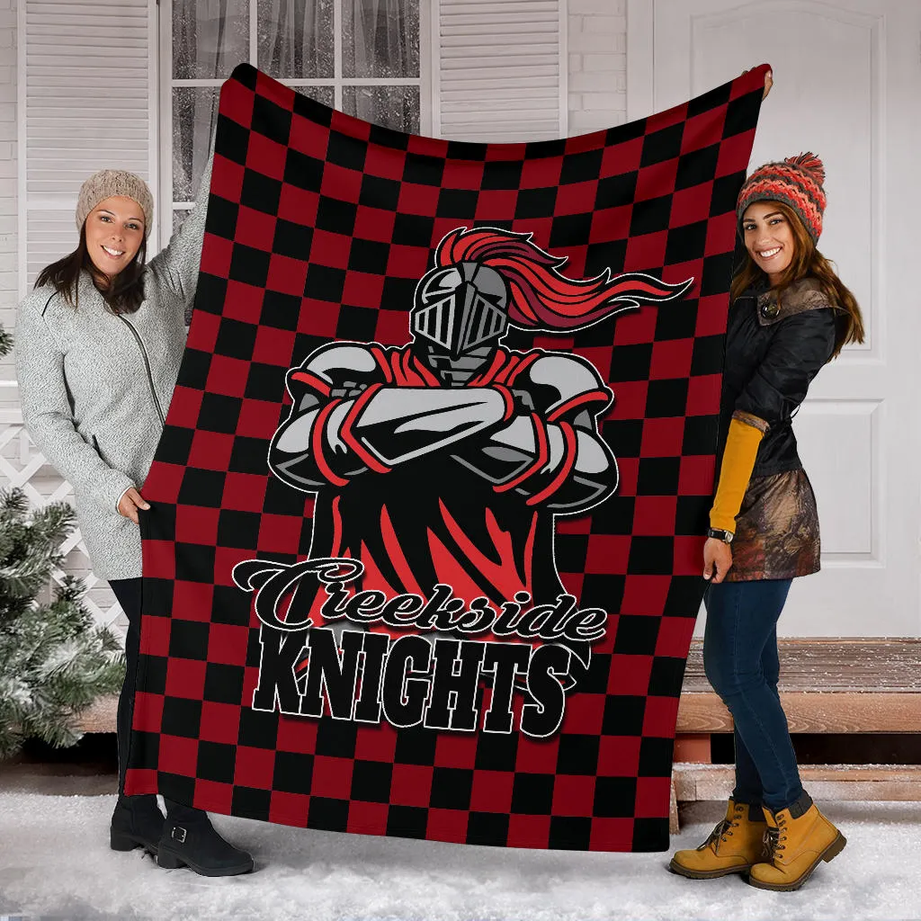 Customize It-Checkered Ultra-Soft Micro Fleece Blanket