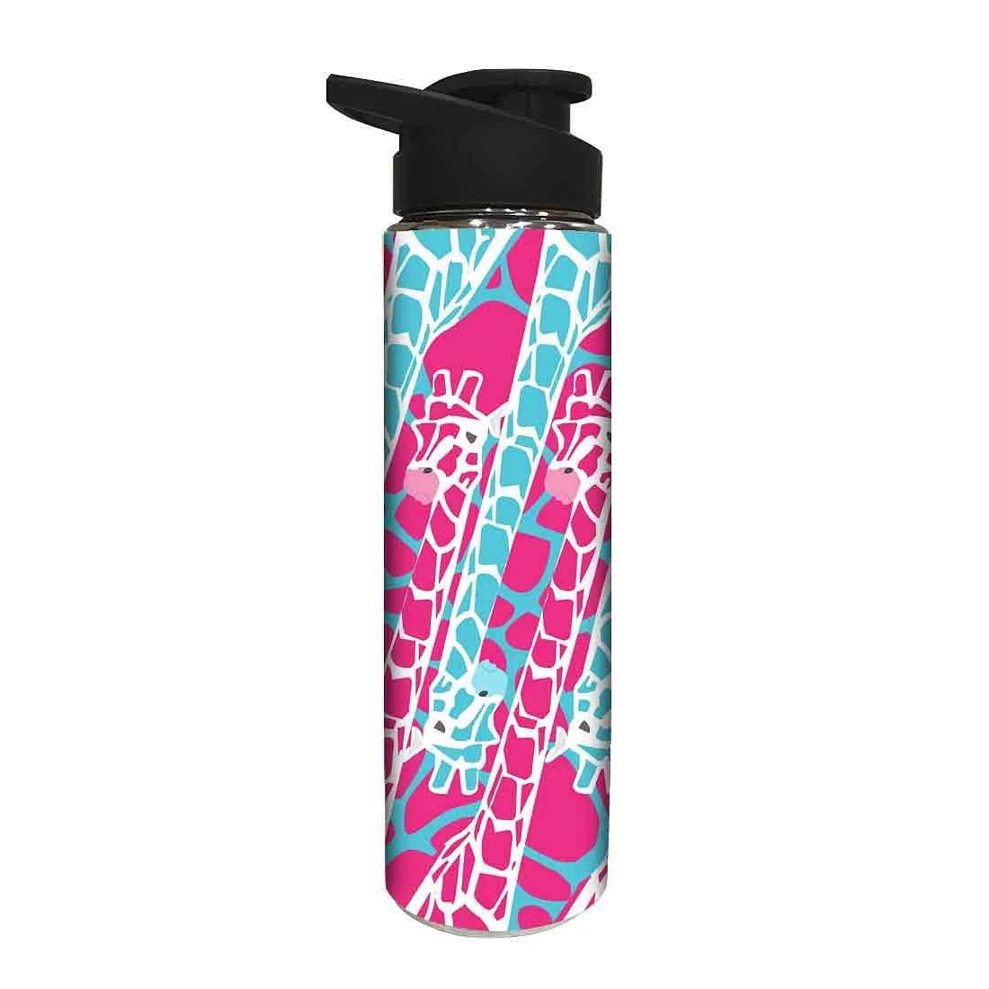 Designer Stainless Steel Water Bottle -  Giraffe