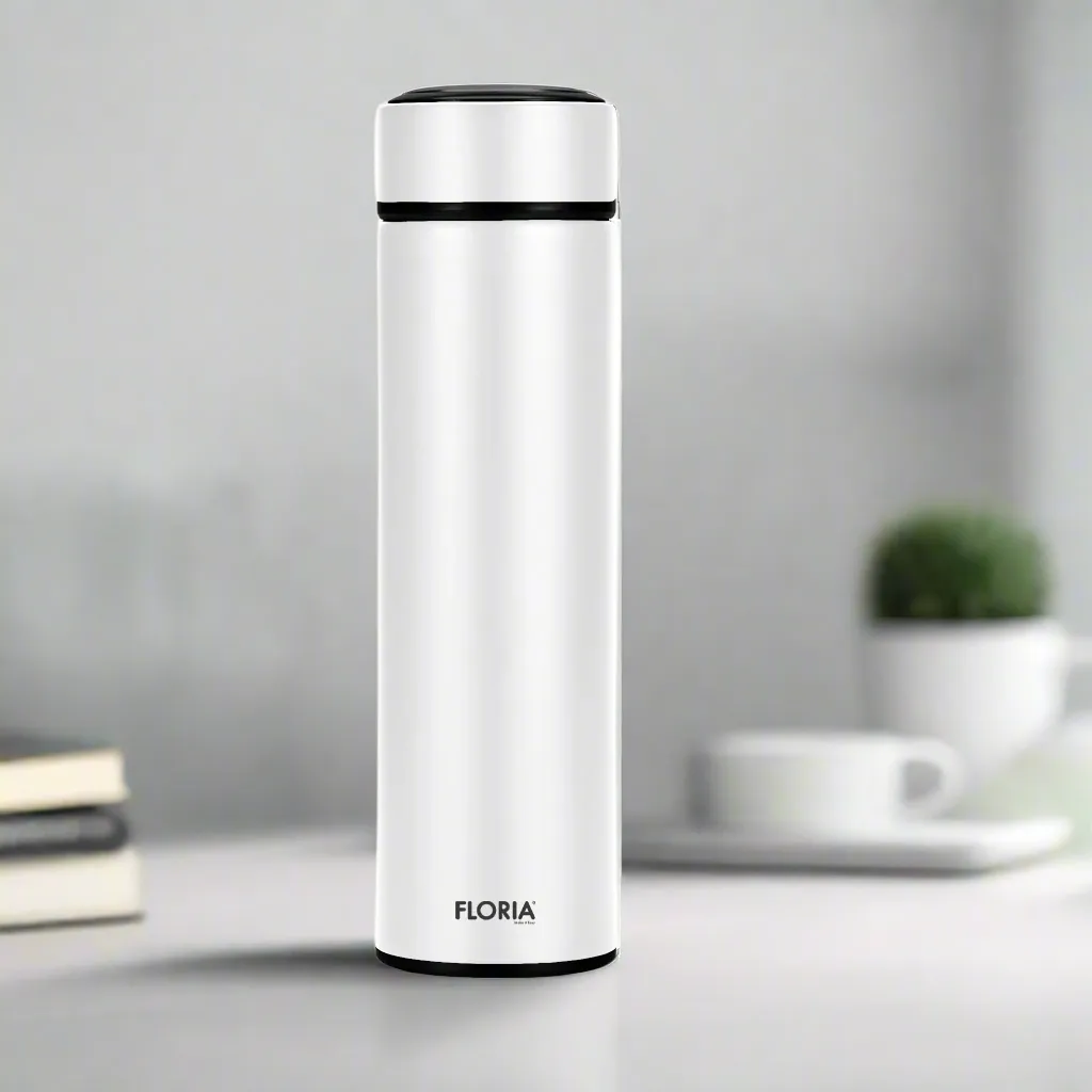 Digital Vacuum Flask White