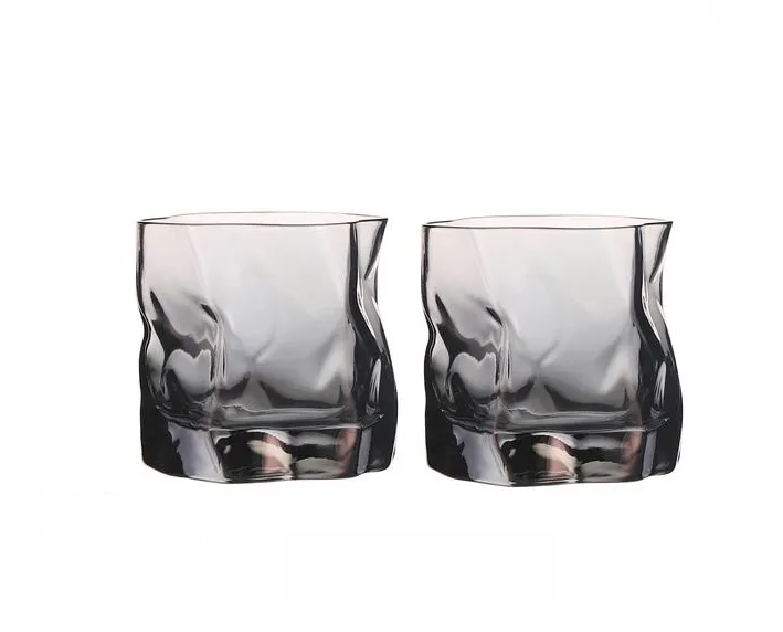 Distort Texture Whisky Glass Set