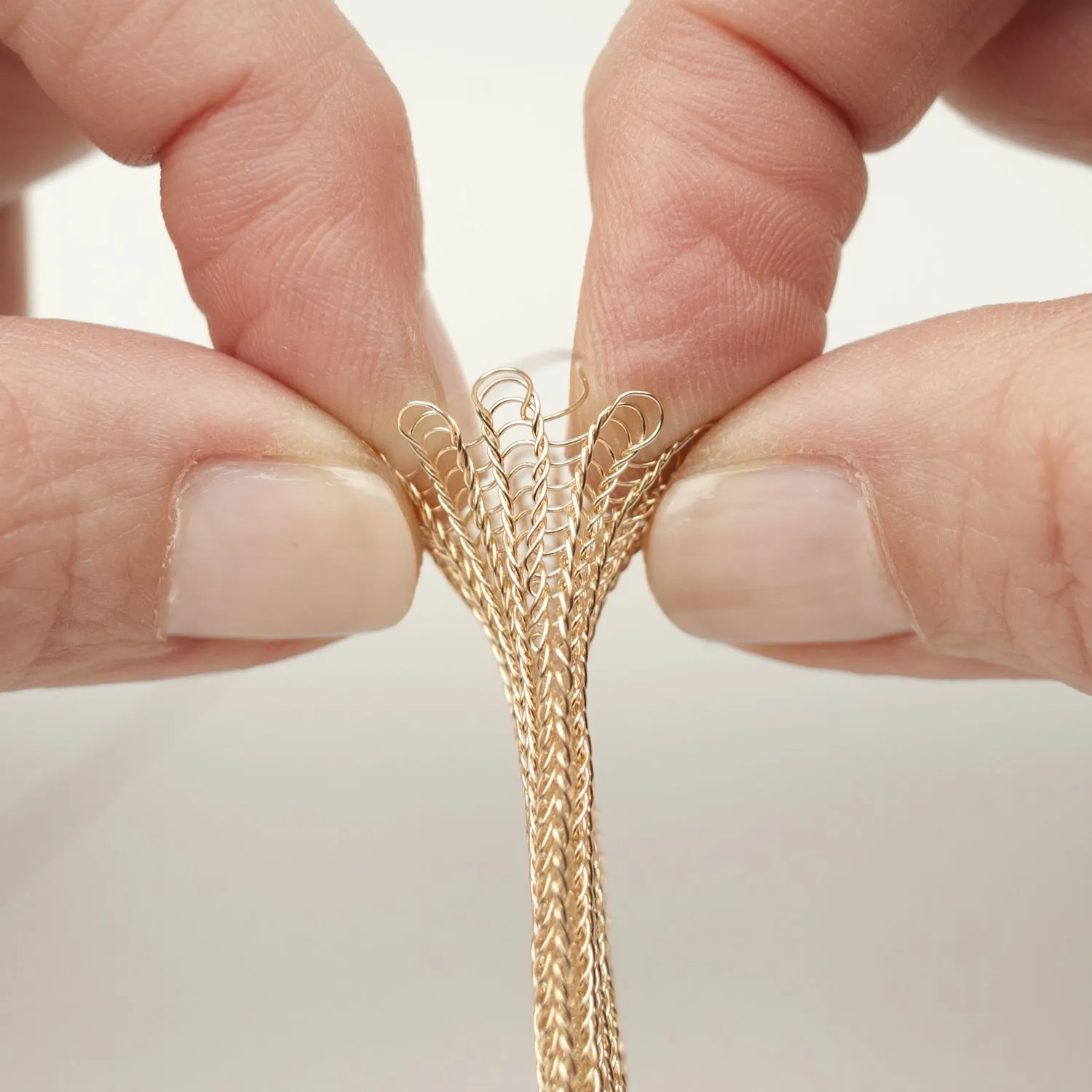 Double knit cuff bracelet, Wire Crochet pattern, wire crochet VIDEO tutorial , jewelry making instructions