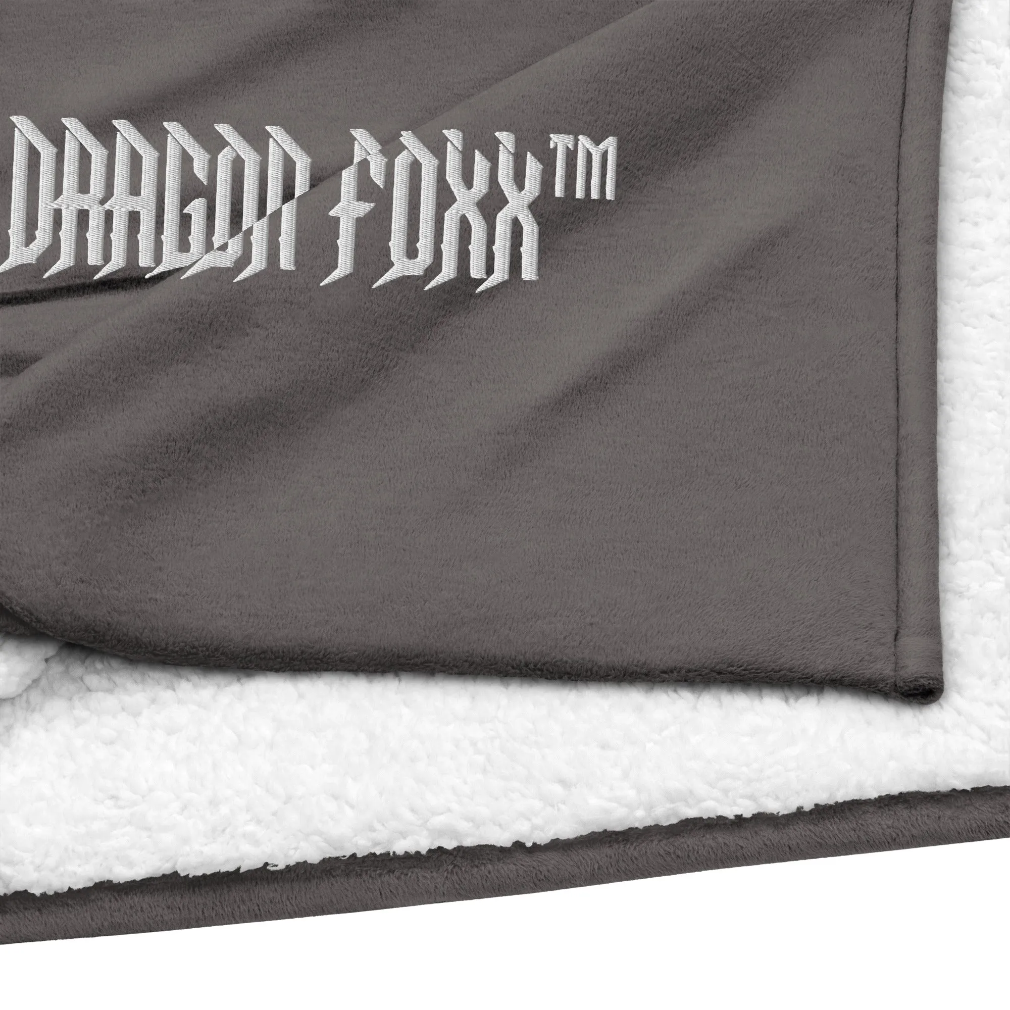 Dragon Foxx™ Premium sherpa blanket