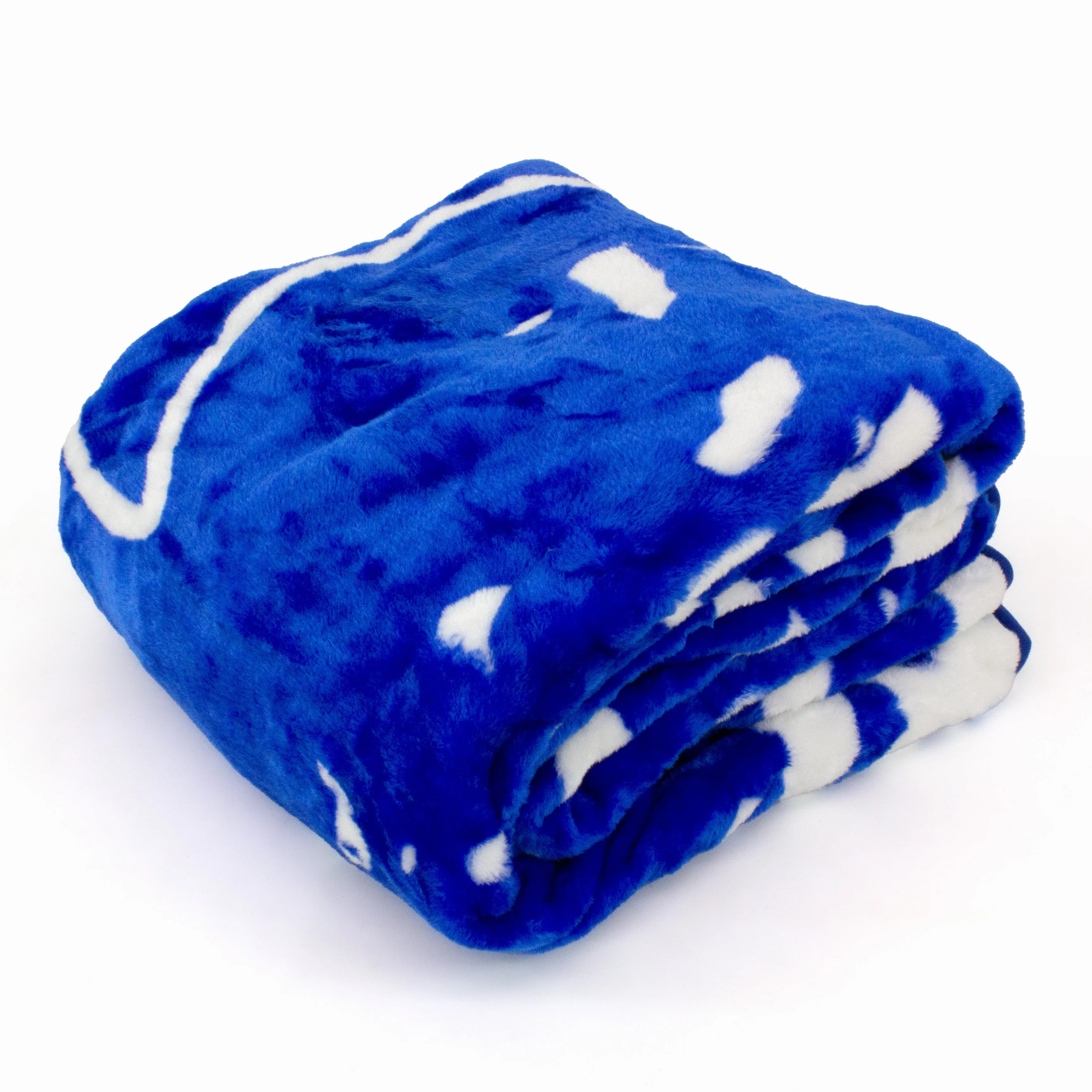 Duke Blue Devils Plush Throw Blanket, Bedspread, 86" x 63"