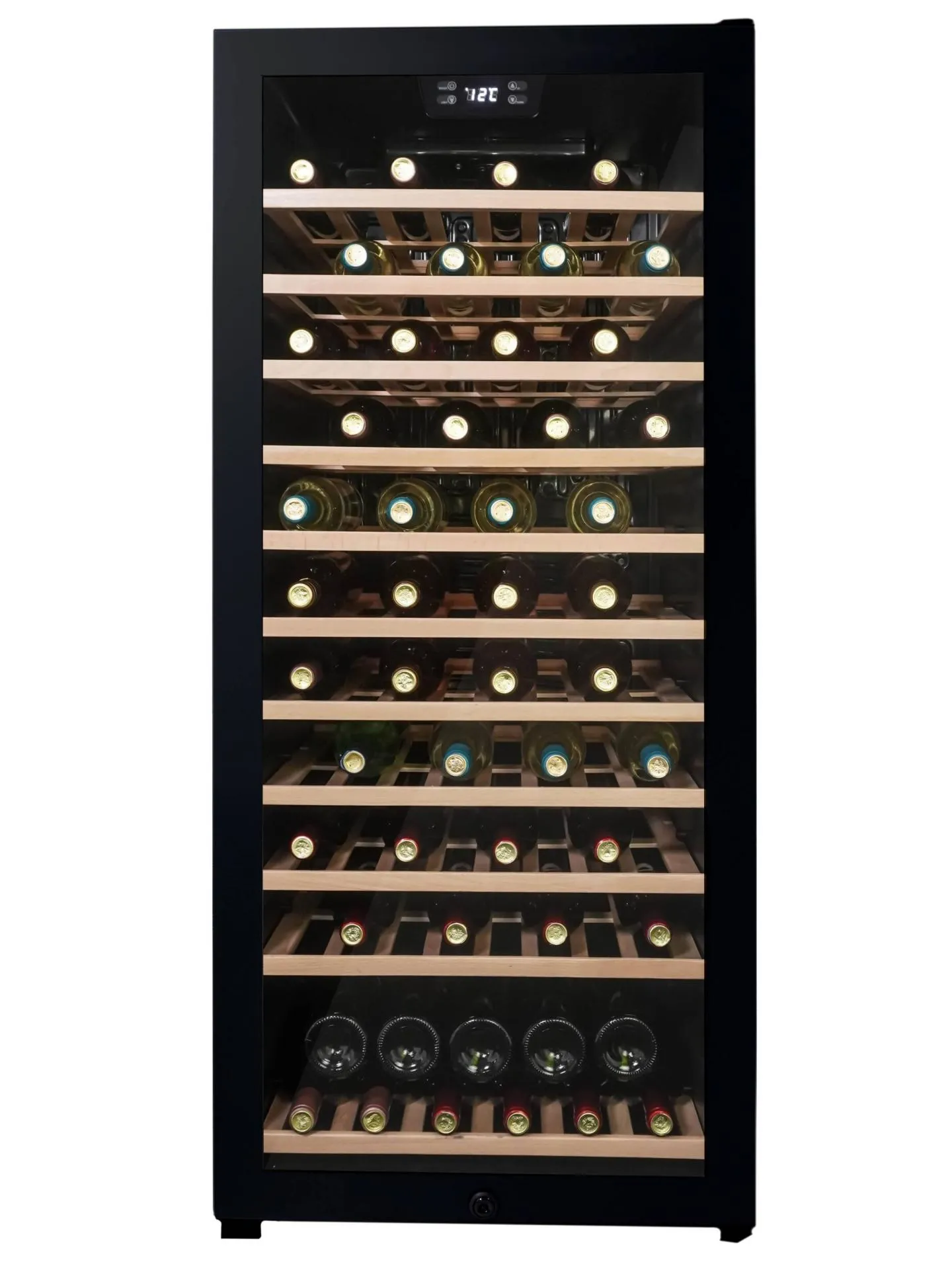 DWC94L1B Danby 94 Bottle Free-Standing Wine Cooler in Black