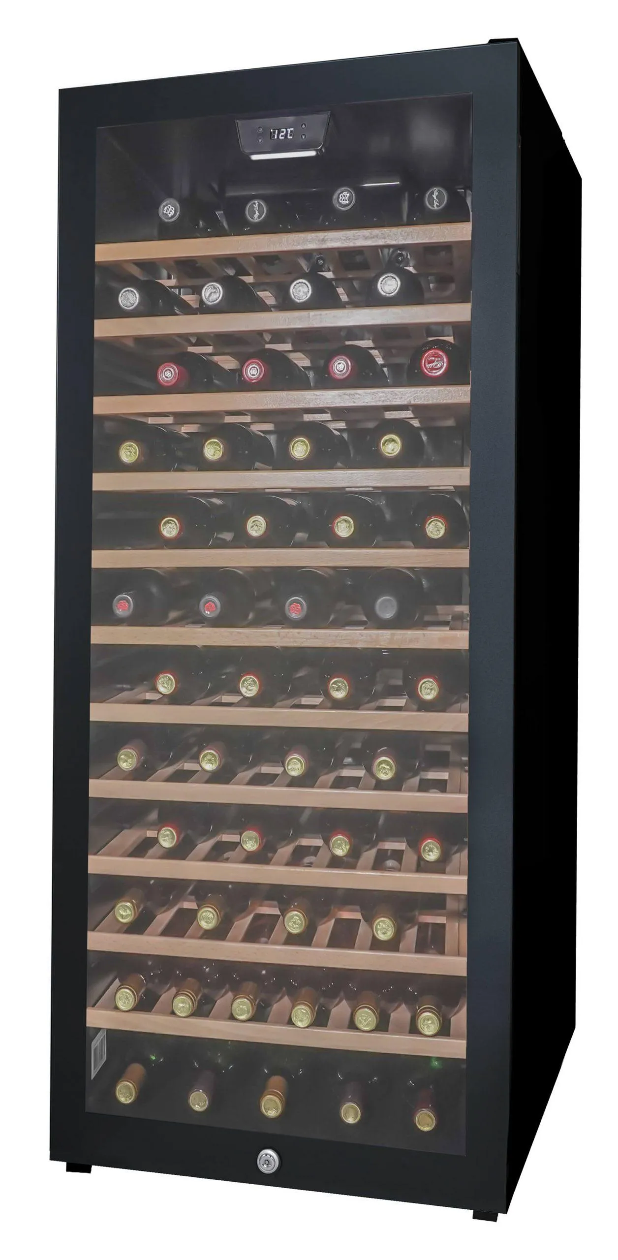 DWC94L1B Danby 94 Bottle Free-Standing Wine Cooler in Black