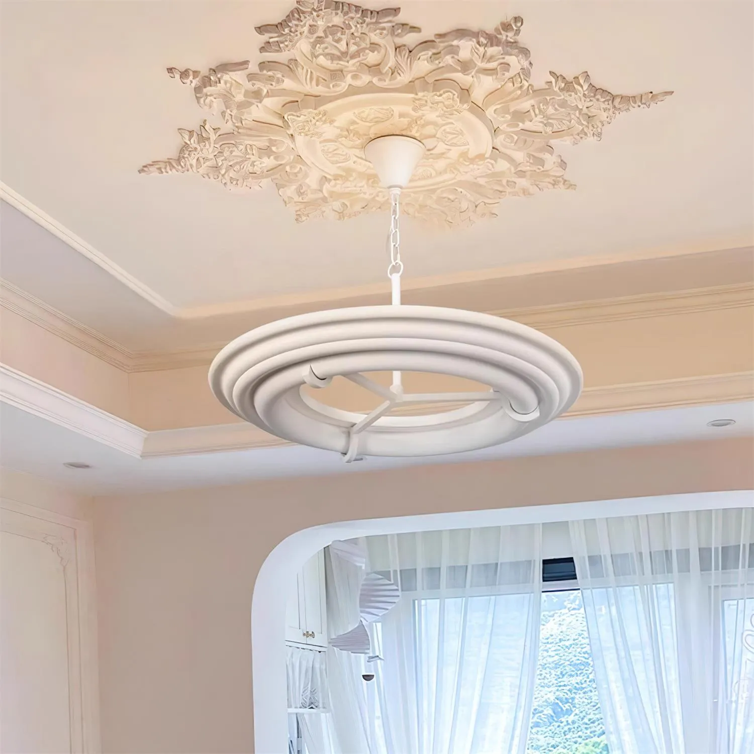 Ellie Plaster Chandelier