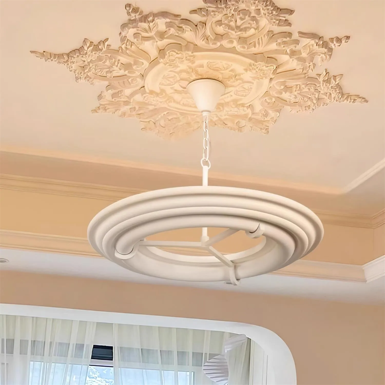 Ellie Plaster Chandelier