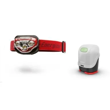 Energizer 300 Lumen Vision HD Headlight Torch And Lantern- Colour Red