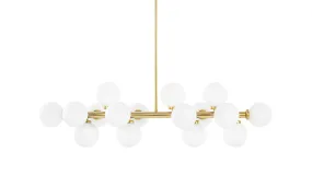 Eva - Eva Chandelier, Brass