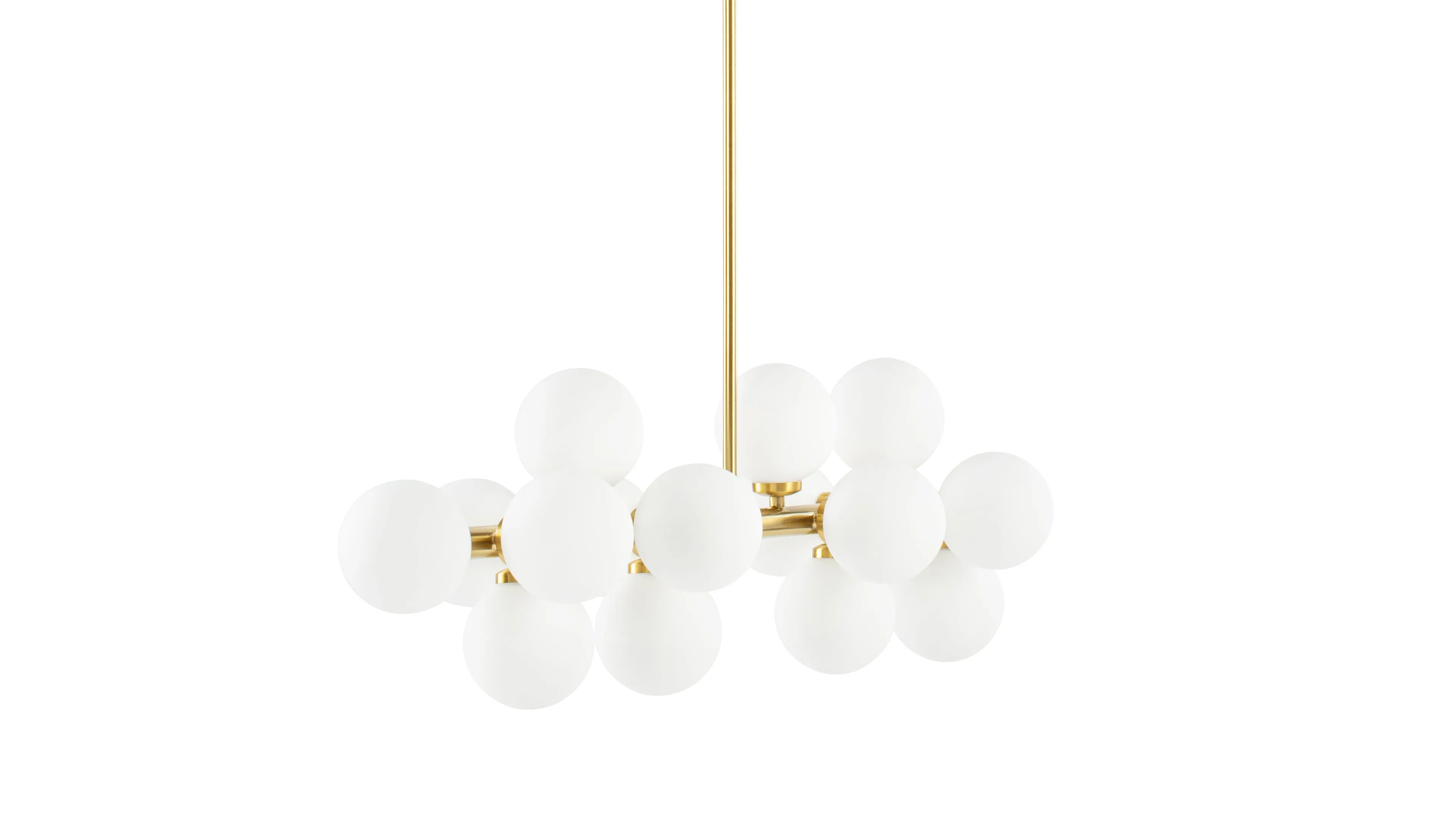 Eva - Eva Chandelier, Brass