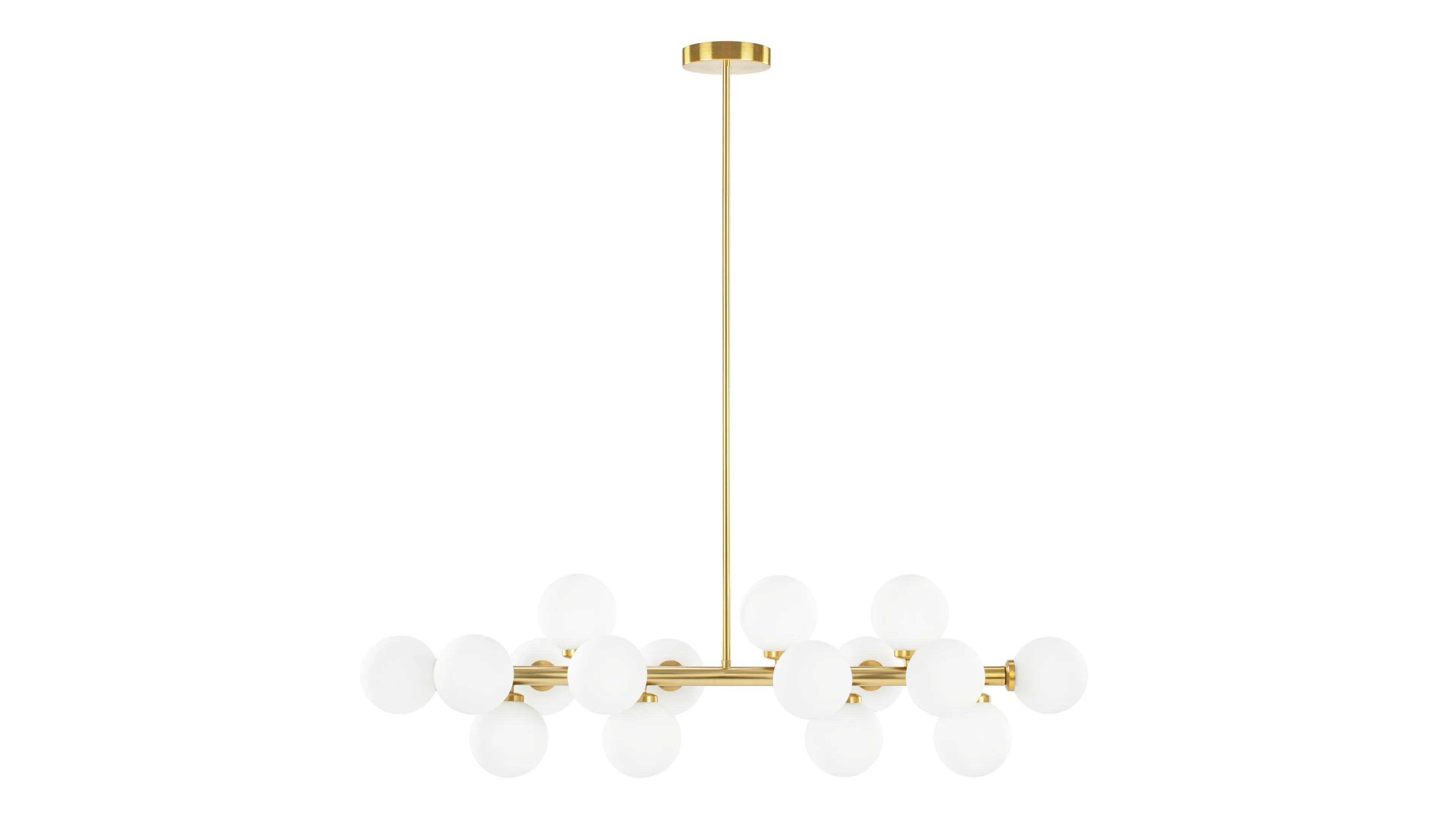 Eva - Eva Chandelier, Brass