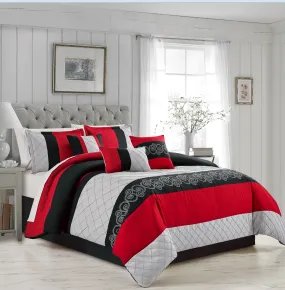 Evelyn 7-piece Comforter set