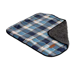 FatFace Fleece Check Blanket