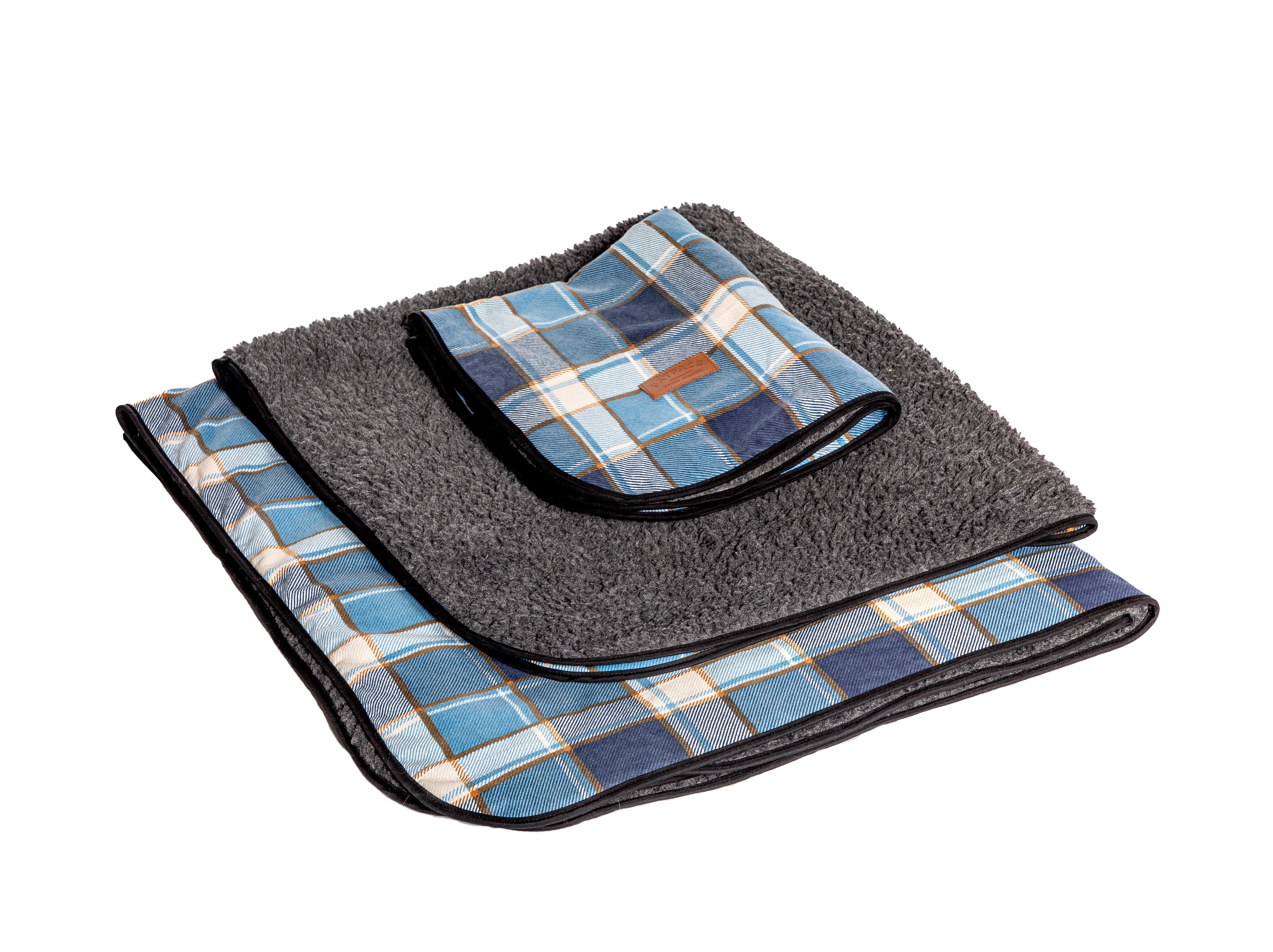 FatFace Fleece Check Blanket