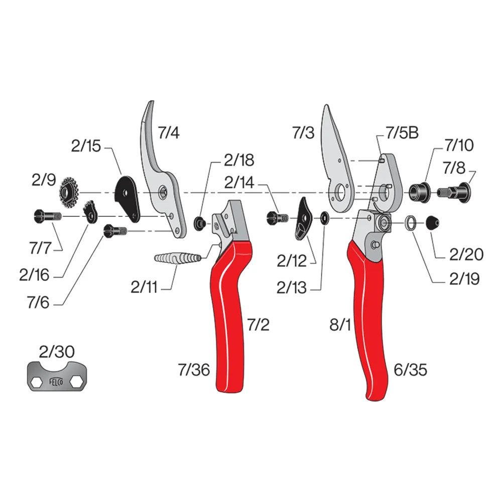 Felco 10 Replacement Parts