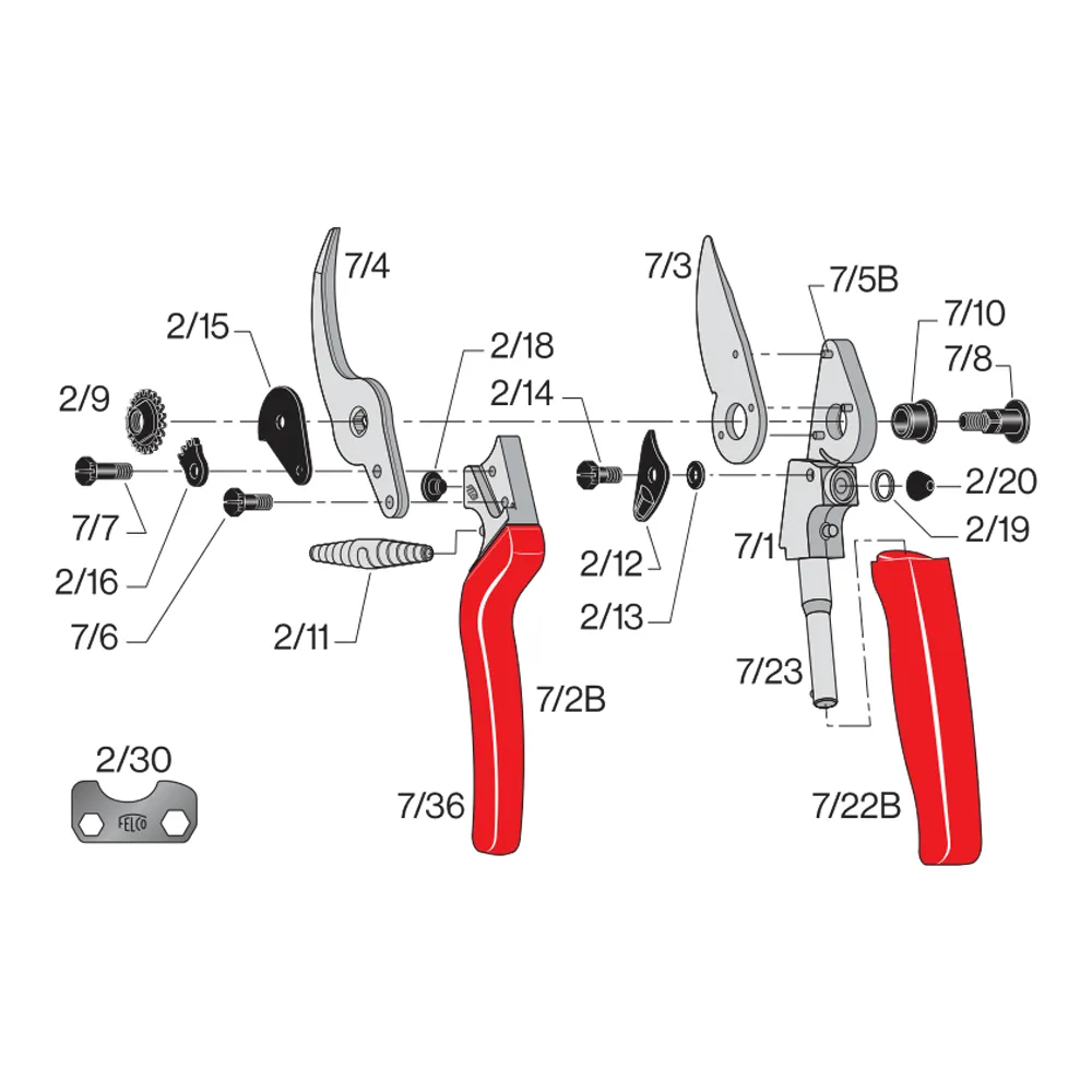 Felco 7 Replacement Parts