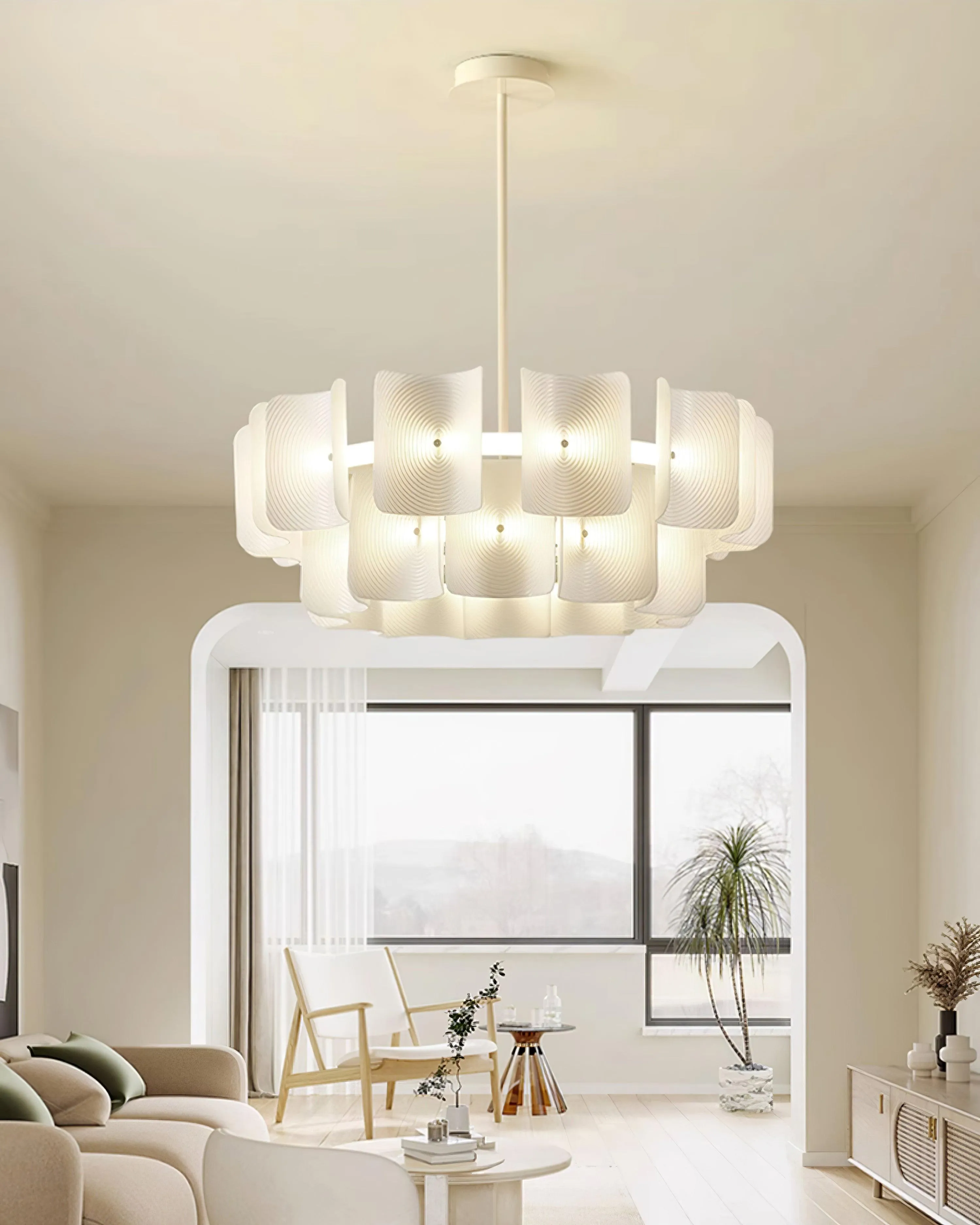 Fingerprint Chandelier