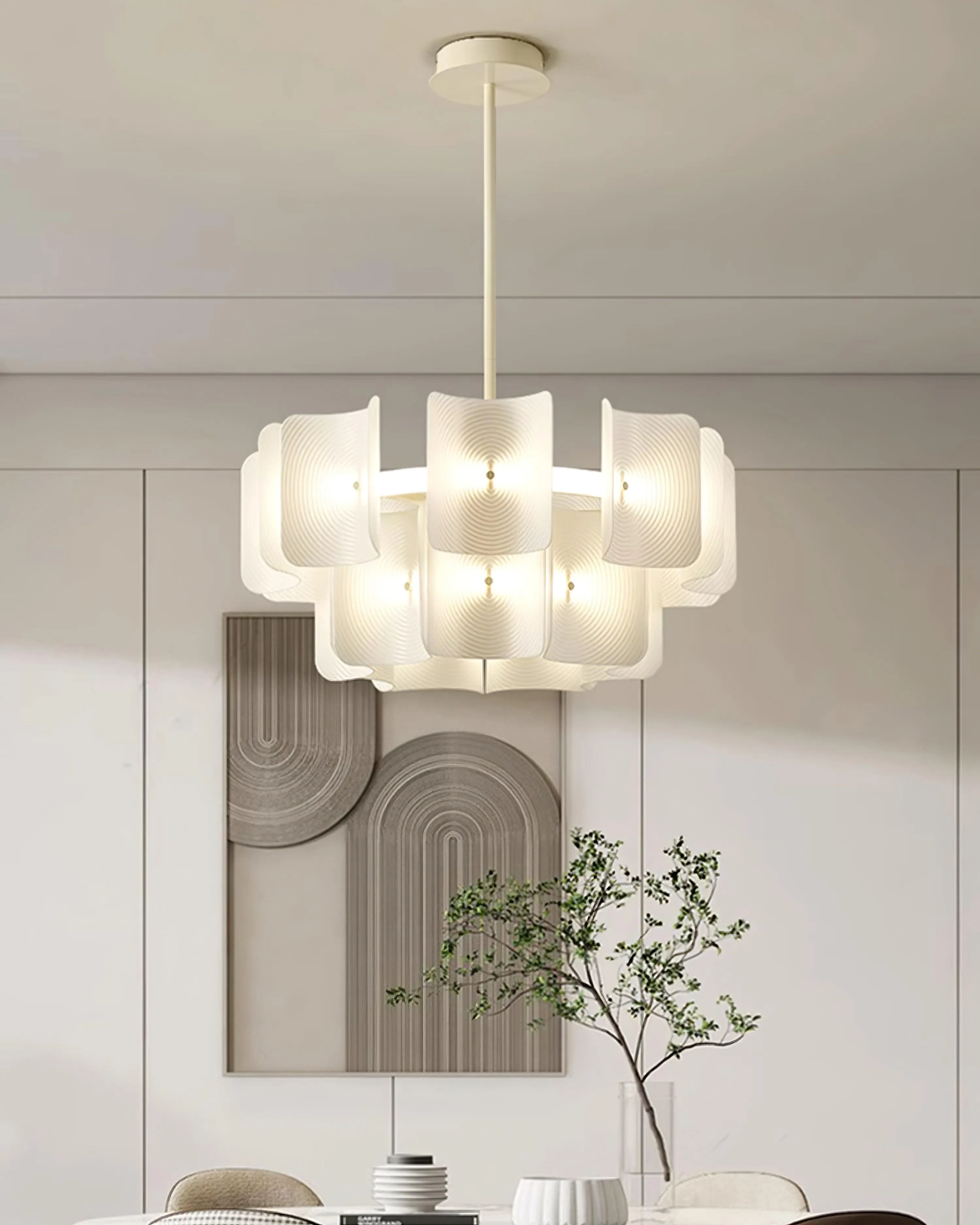 Fingerprint Chandelier