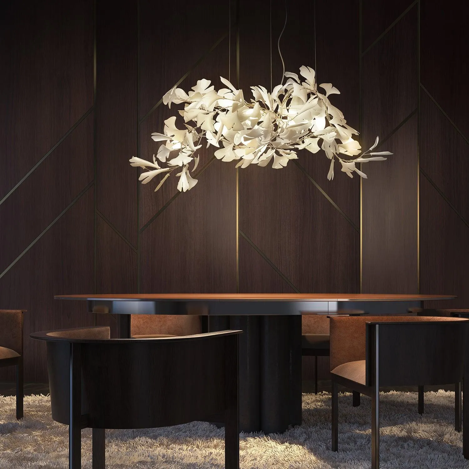 Gingko Chandelier A Style