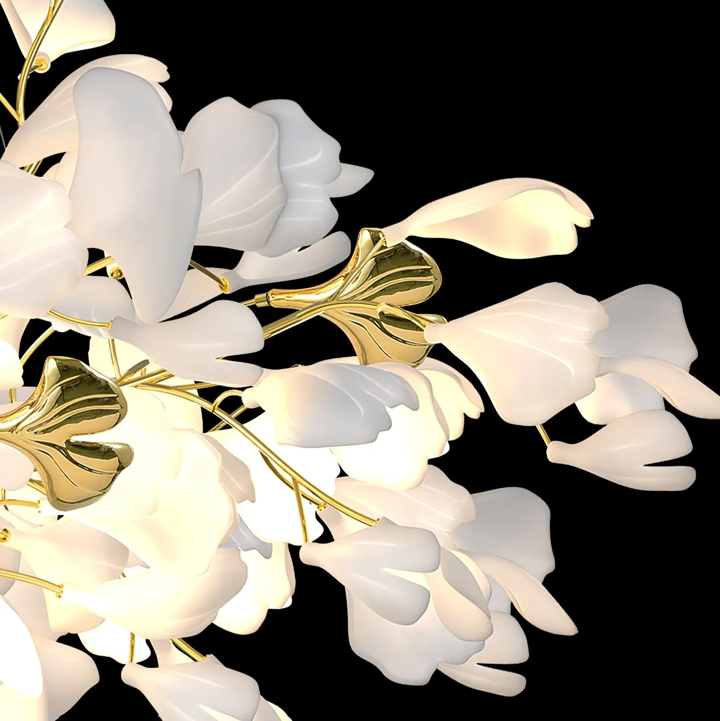 Gingko Chandelier Z