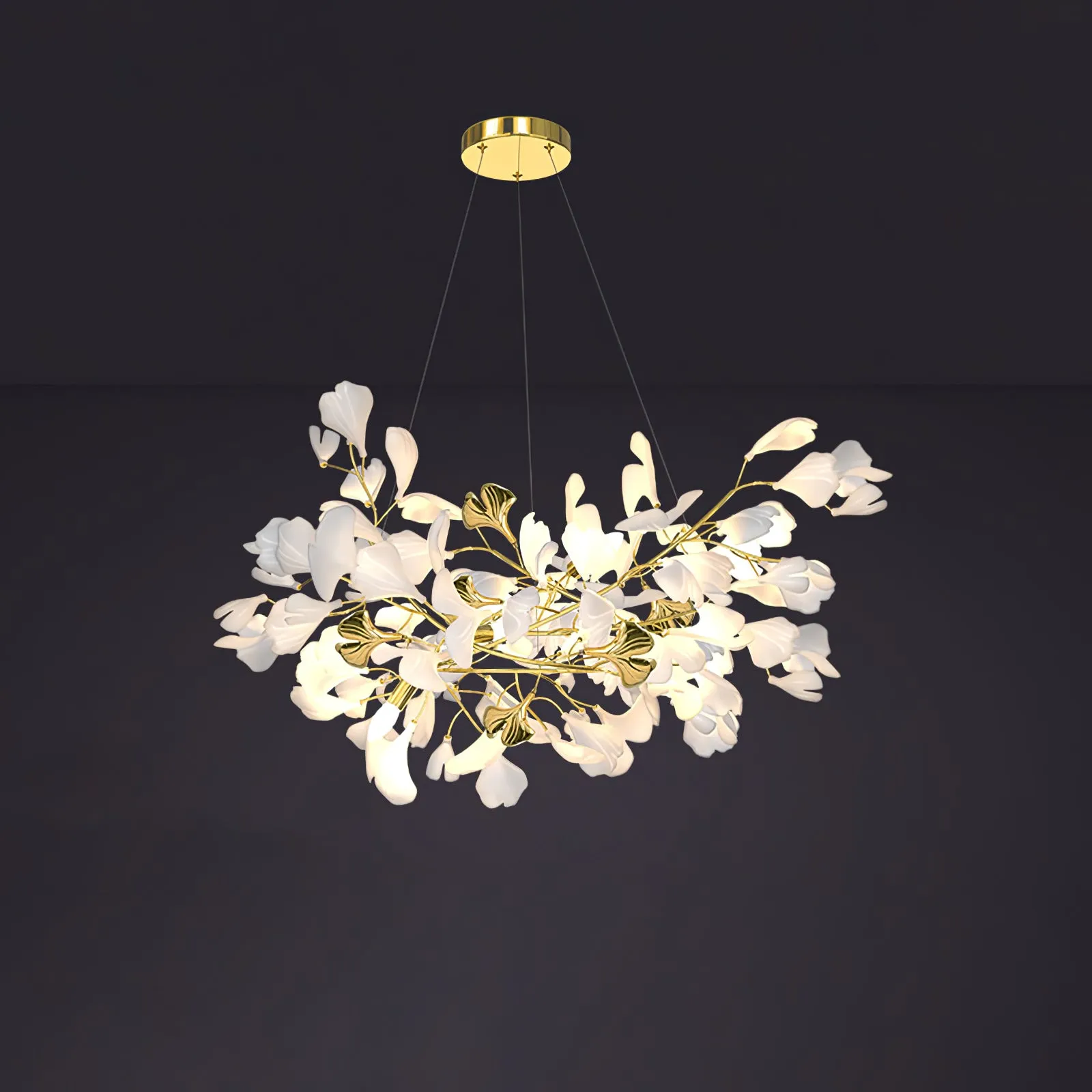 Gingko Chandelier Z