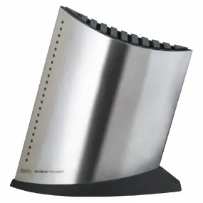 Global Ship Shape Knife Block - Stainless Steel