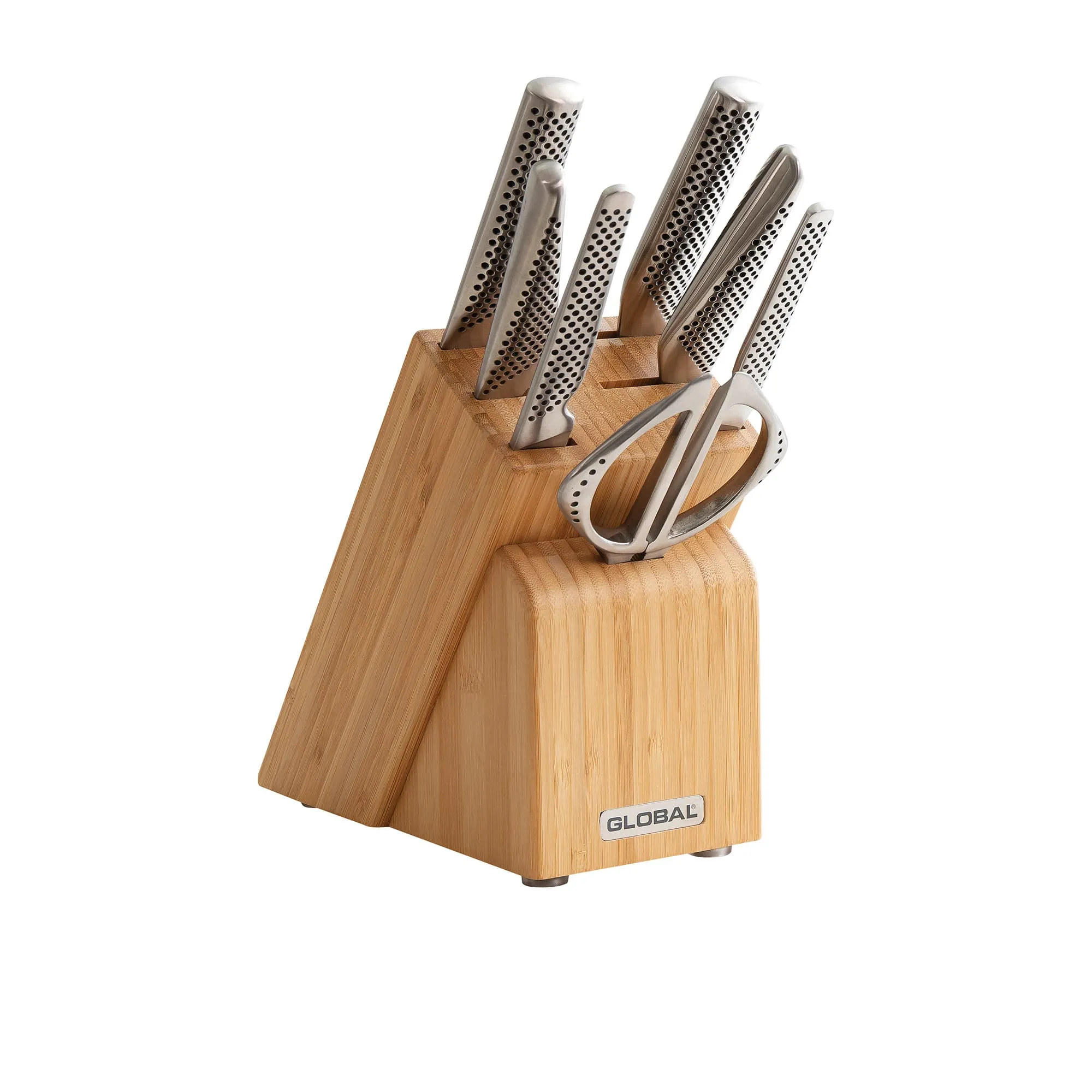 Global Takashi Knife Block 8 Piece Set