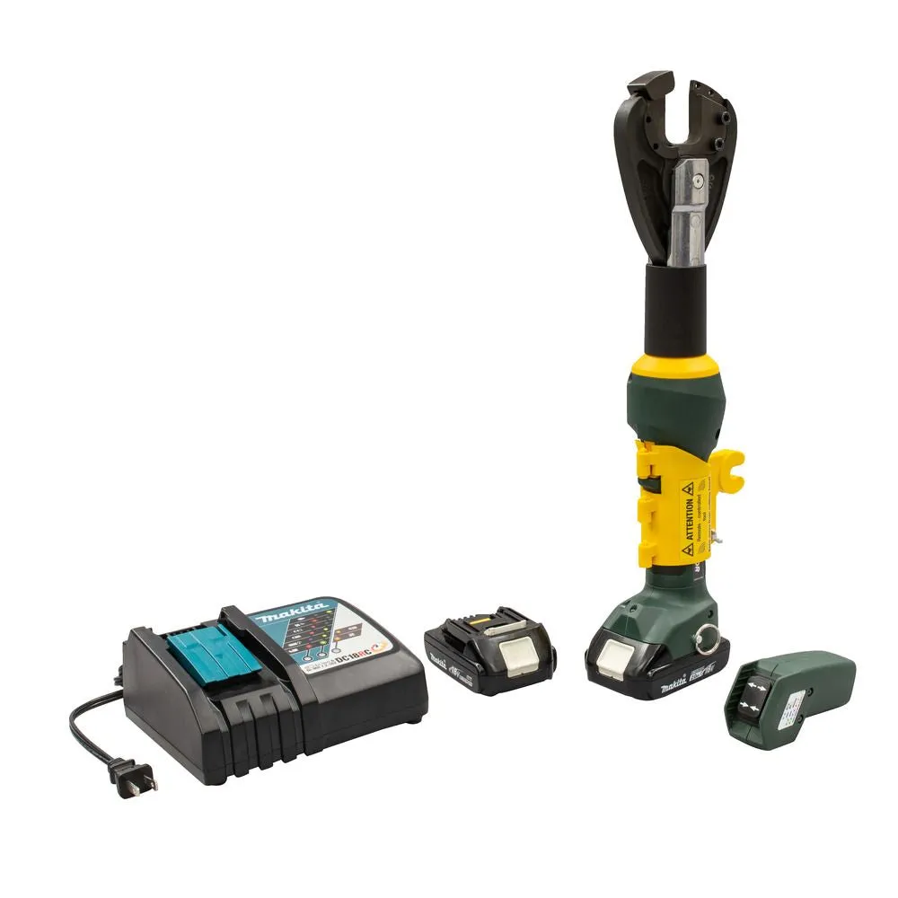 Greenlee EK425LXR11ACSR EK425LXR 6 Ton, Hard Metal Remote Cutter, 2.0Ah Battery, 120V Charger 