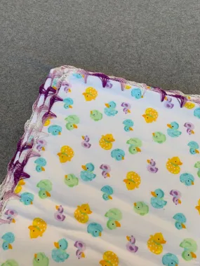 Handmade Reversible Baby Blanket