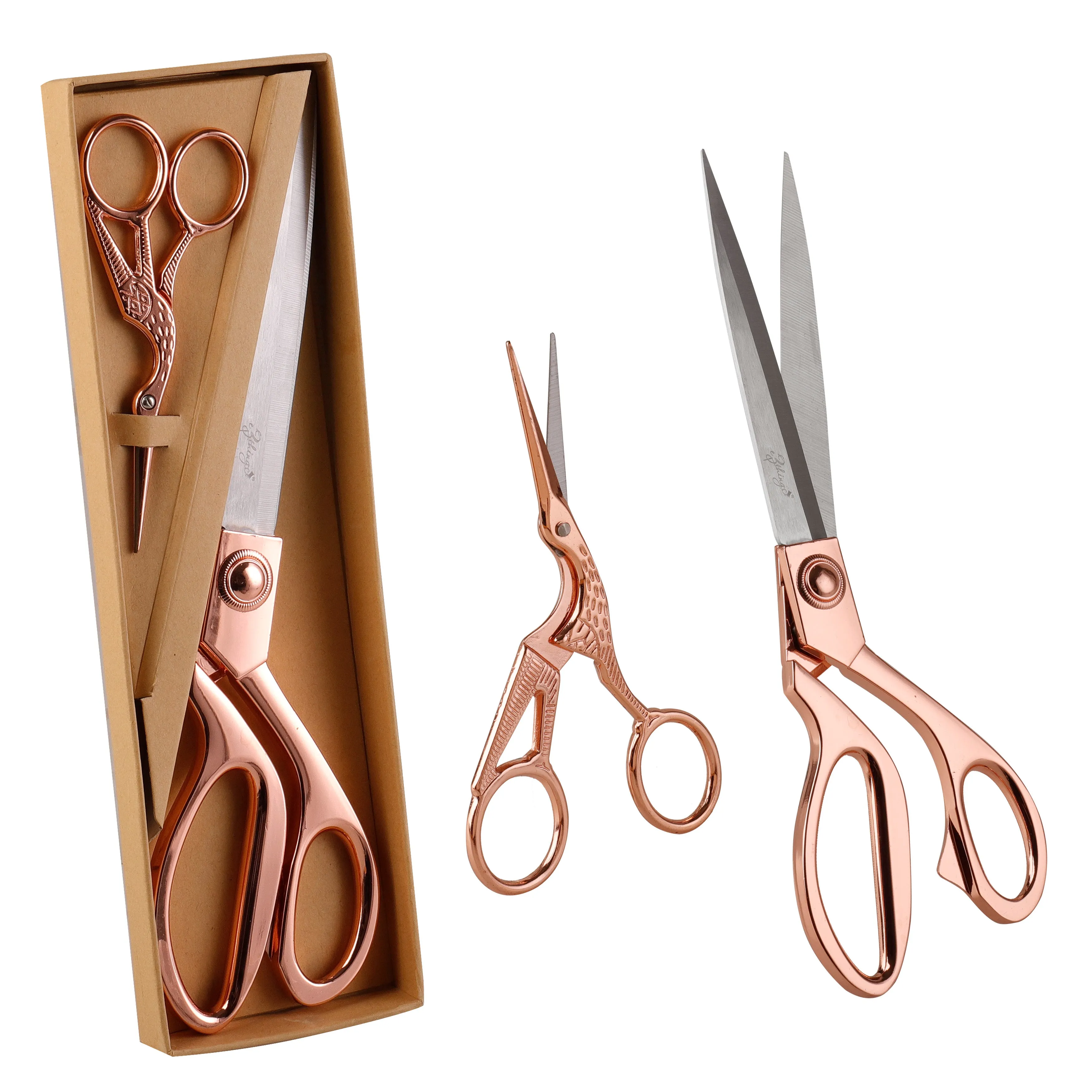 Heavy Duty Scissors for Cutting Arts and Craft Fabrics for Hobby or Commercial Use - eZthings Brand