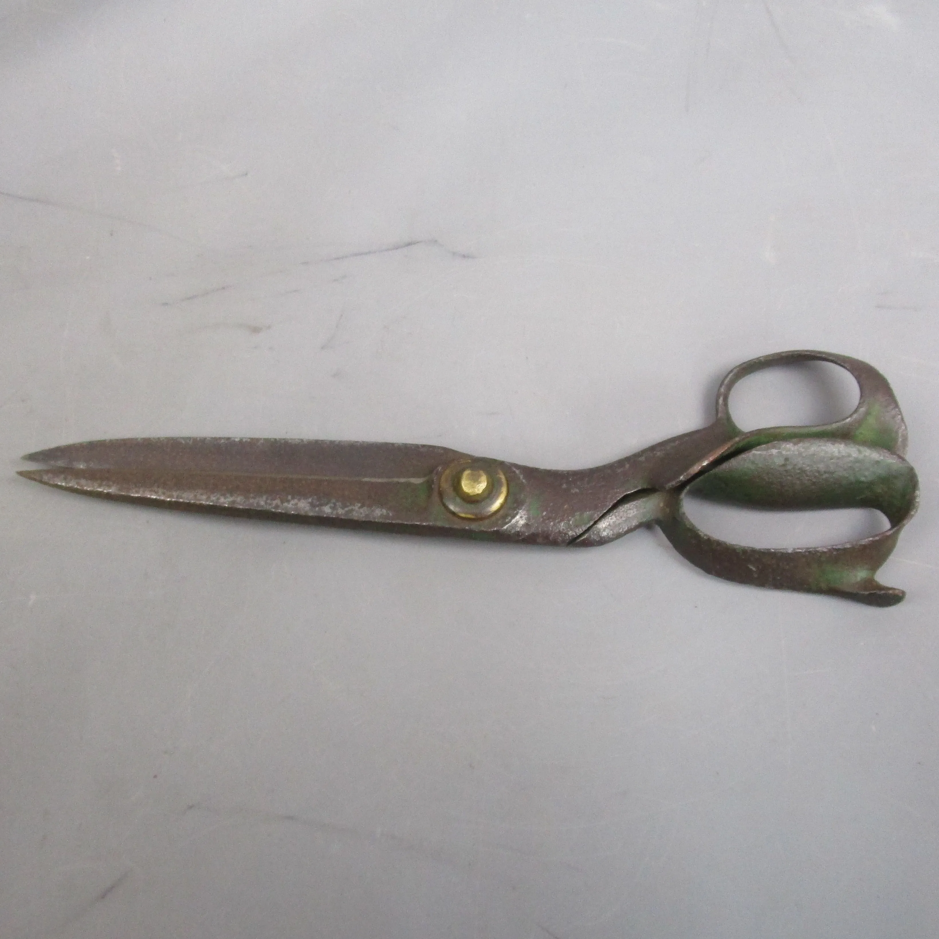 Heavy Duty XL Tailors Scissors Vintage Mid Century c1940