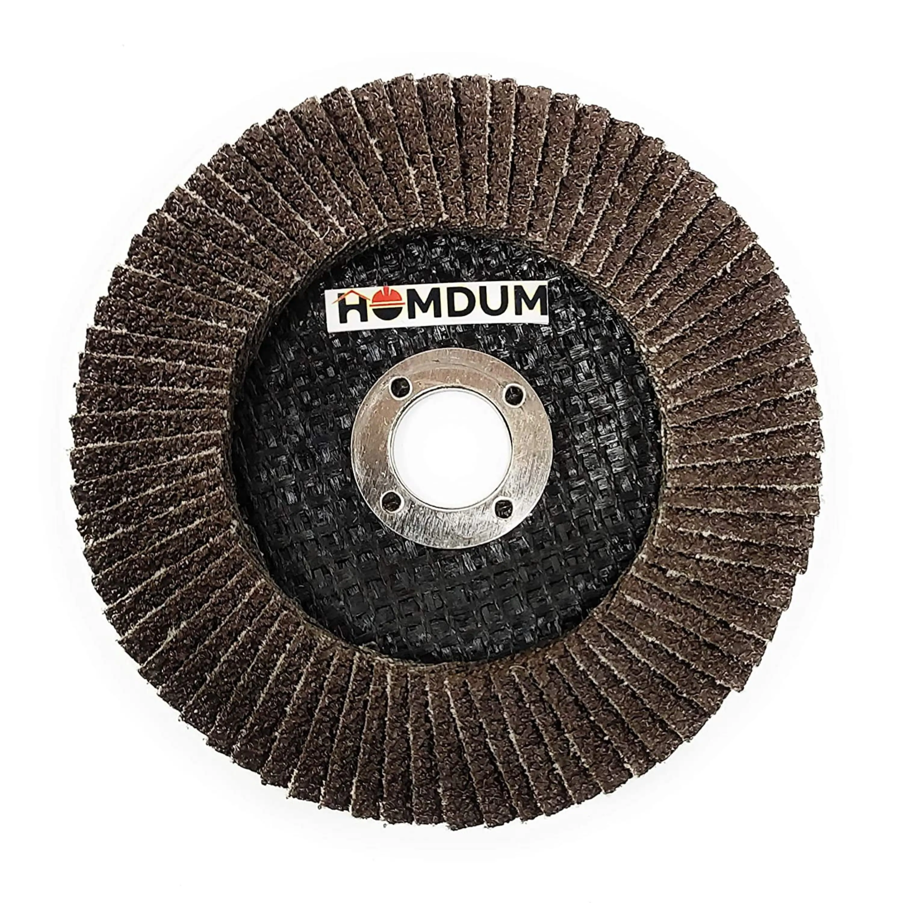 Homdum MAF Flap-Fiber-Felt 3pc Disc Pads Angle Grinder Wheels for Sanding-Buffing-Polishing (4") pack of 3 peices