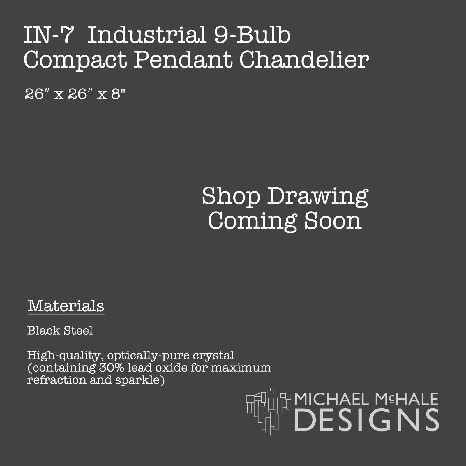 Industrial X-Chandelier