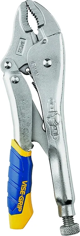 Irwin Fast Release Series IRHT82578/5T Locking Plier, 10 in OAL, 1-7/8 in Jaw Opening, Ergonomic Handle, 5/8 in W Jaw :CD 1: QUANTITY: 1