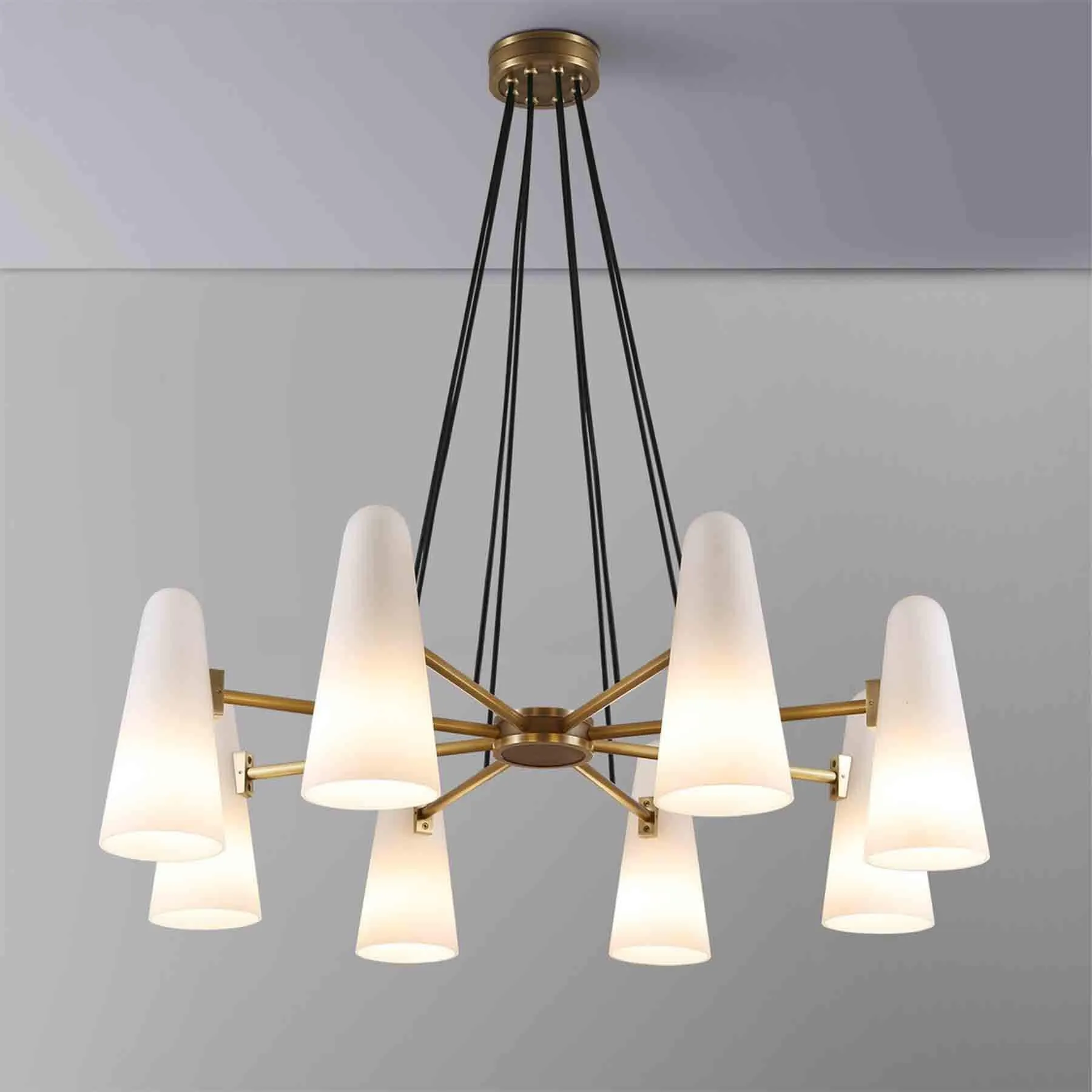 Jimmy Raiden Bianco Chandelier