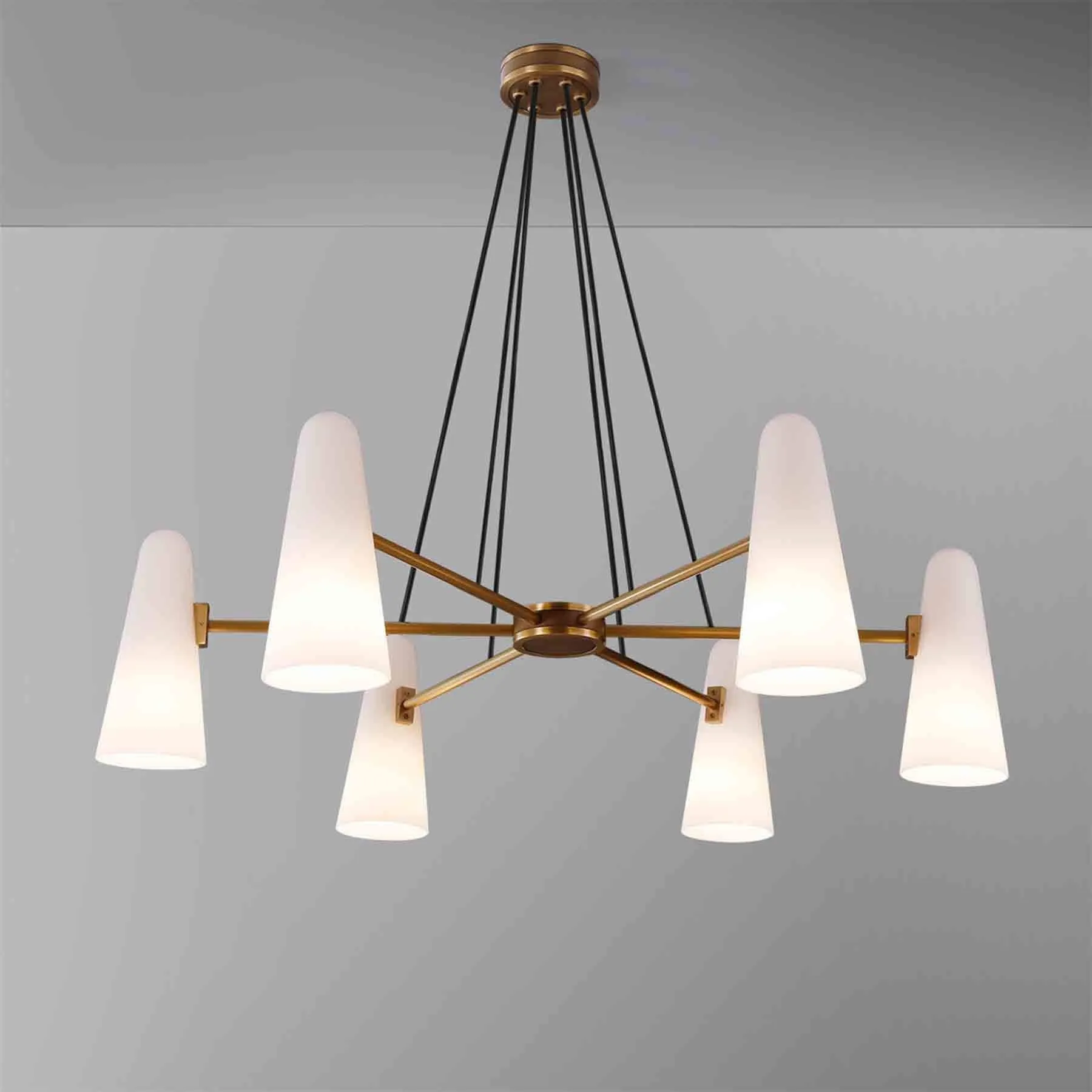 Jimmy Raiden Bianco Chandelier