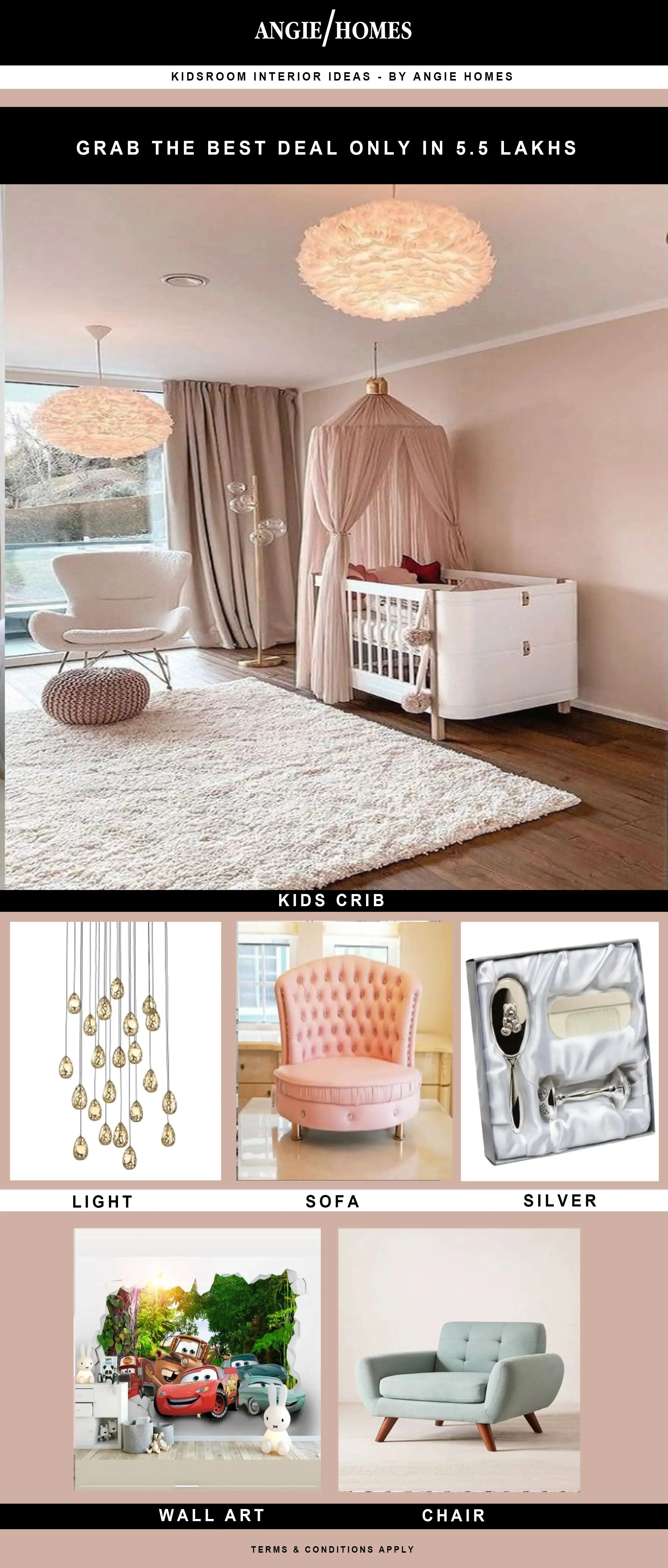 Jovi Small Nursery Room Interior Design