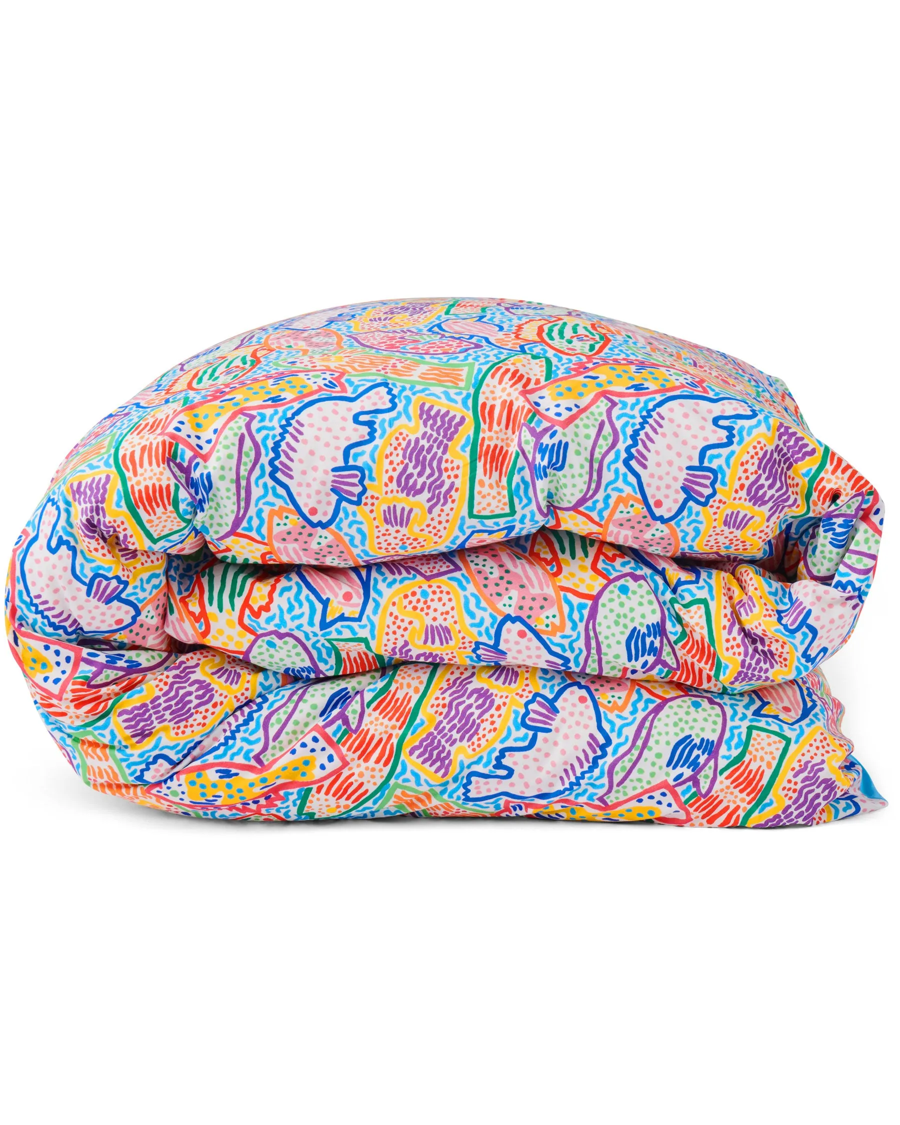 Kip & Co x Ken Done Rainbow Fish Organic Cotton Quilt Cover