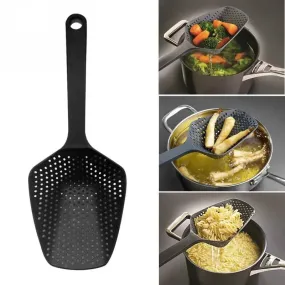 Kitchen Cooking Tools Nylon Strainer Large Scoop Colander Kitchen Appliances Spoon Shovel Soup Spoon Filter Cooking Tools Home Kitchen Accessories