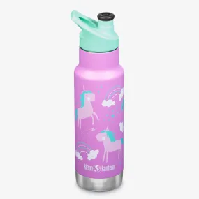 Klean Kanteen -  Insulated Kid Classic Water Bottle 355ml Unicorns