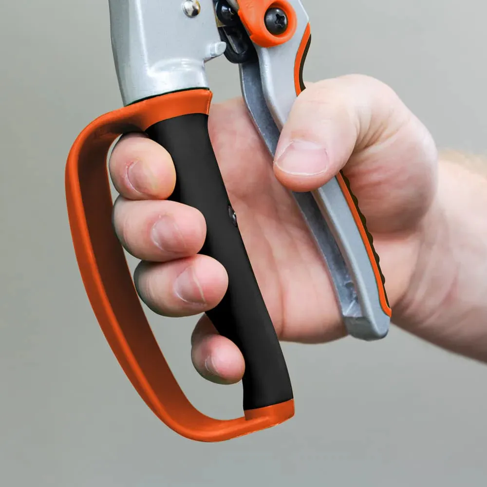 Kleva - Precision Pruners - Auto-Rotating Ratchet Shears For All Garden Pruning