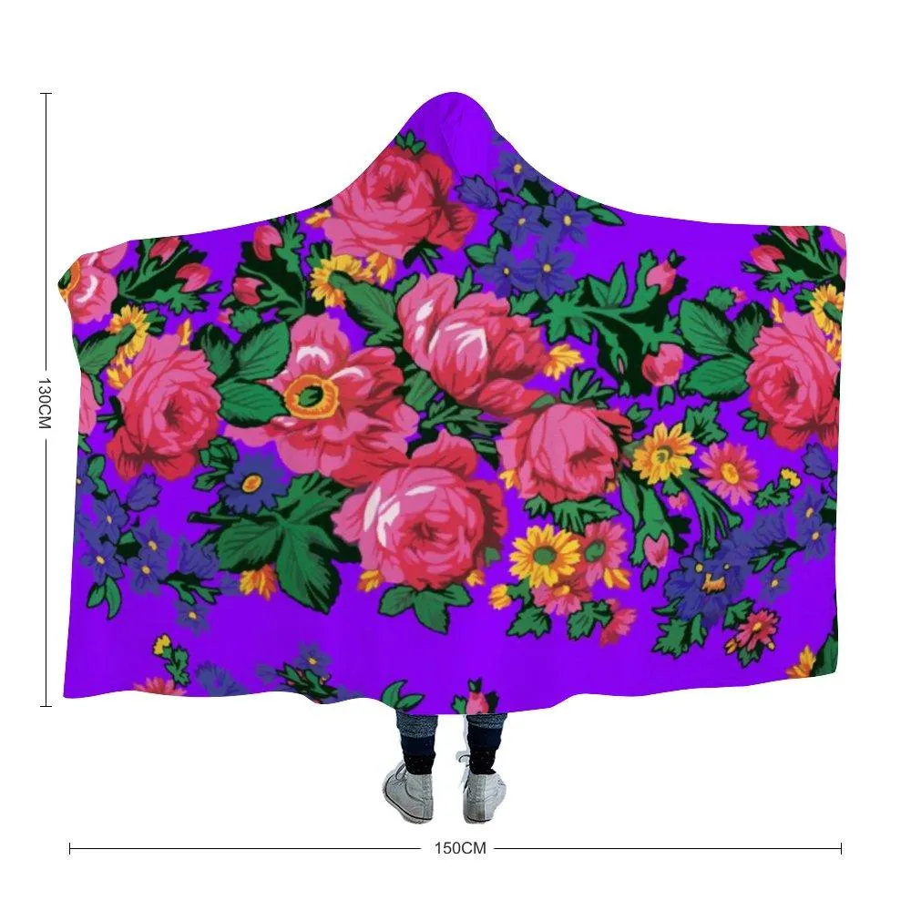 Kokum's Revenge Lilac Hooded Blanket