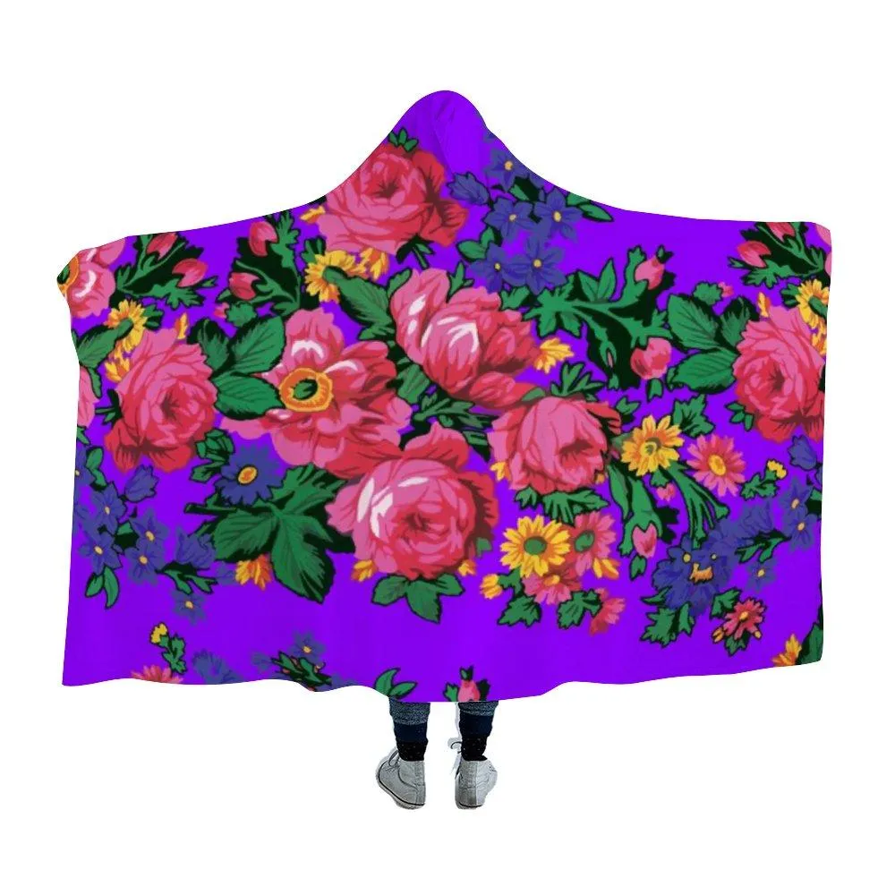 Kokum's Revenge Lilac Hooded Blanket