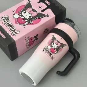 Kuromi Cherry Insulated Water Bottle (1200 ml)