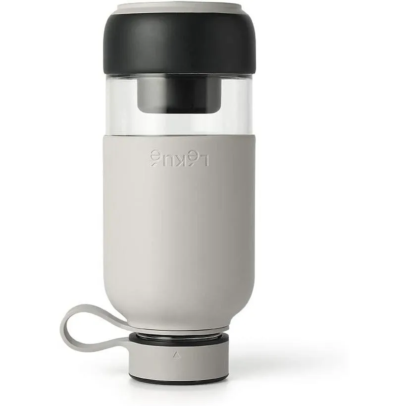 Lekue To Go Glass Filtered Water Bottle