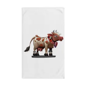 Light Brown Cow Hand Towel