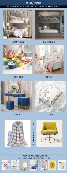 Luka Modern Kids Room Interior Design