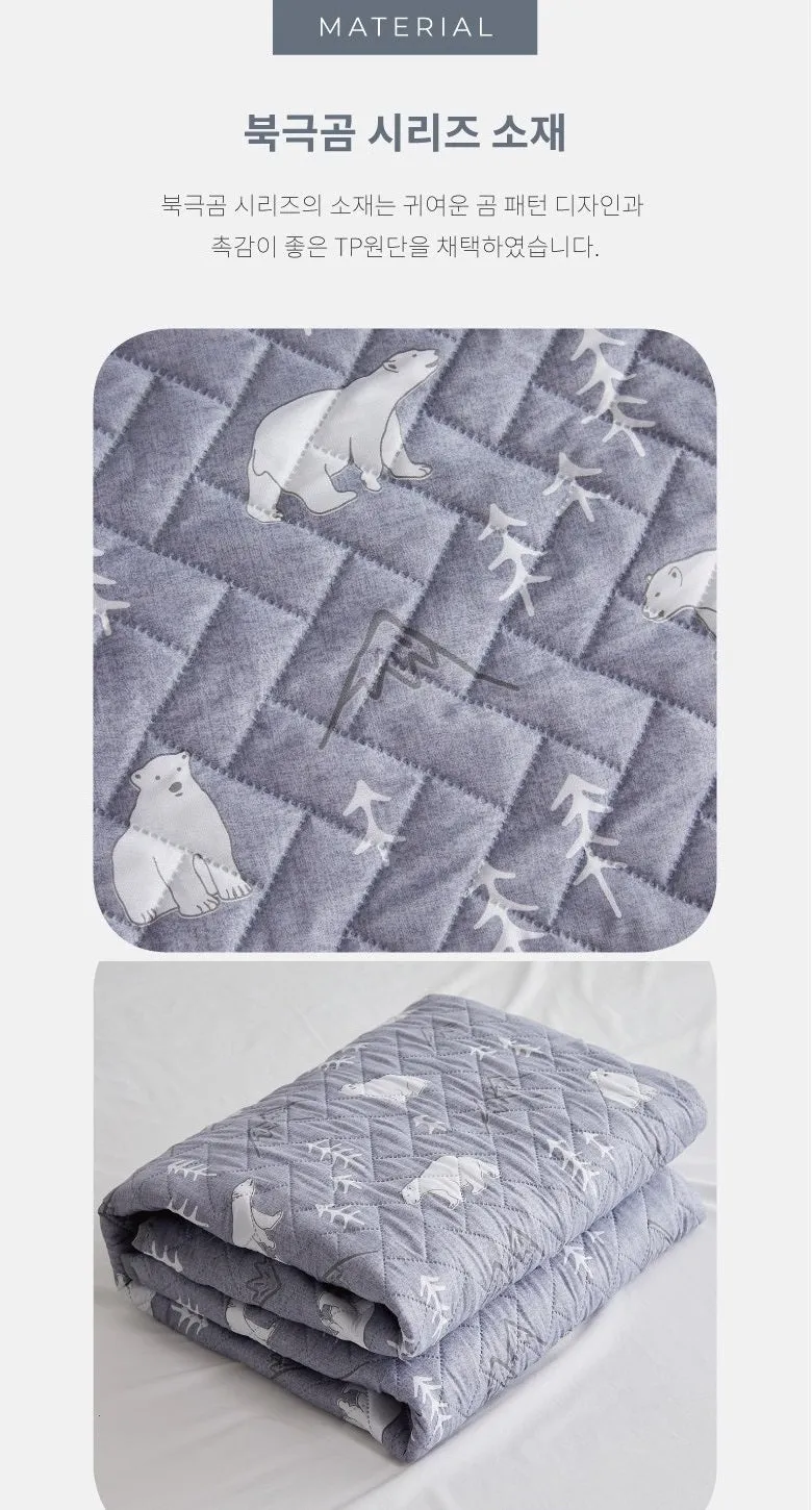 Made in Korea Polar bear Electric Blanket Made by medical device company HAN-IL (Electric pad)