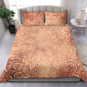 Mandala Collection - Foxy Orange | Bedding Set | Mandalazed