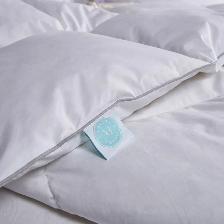 Martha Stewart 100% Cotton Feather and Down All-Season Twin Comforter